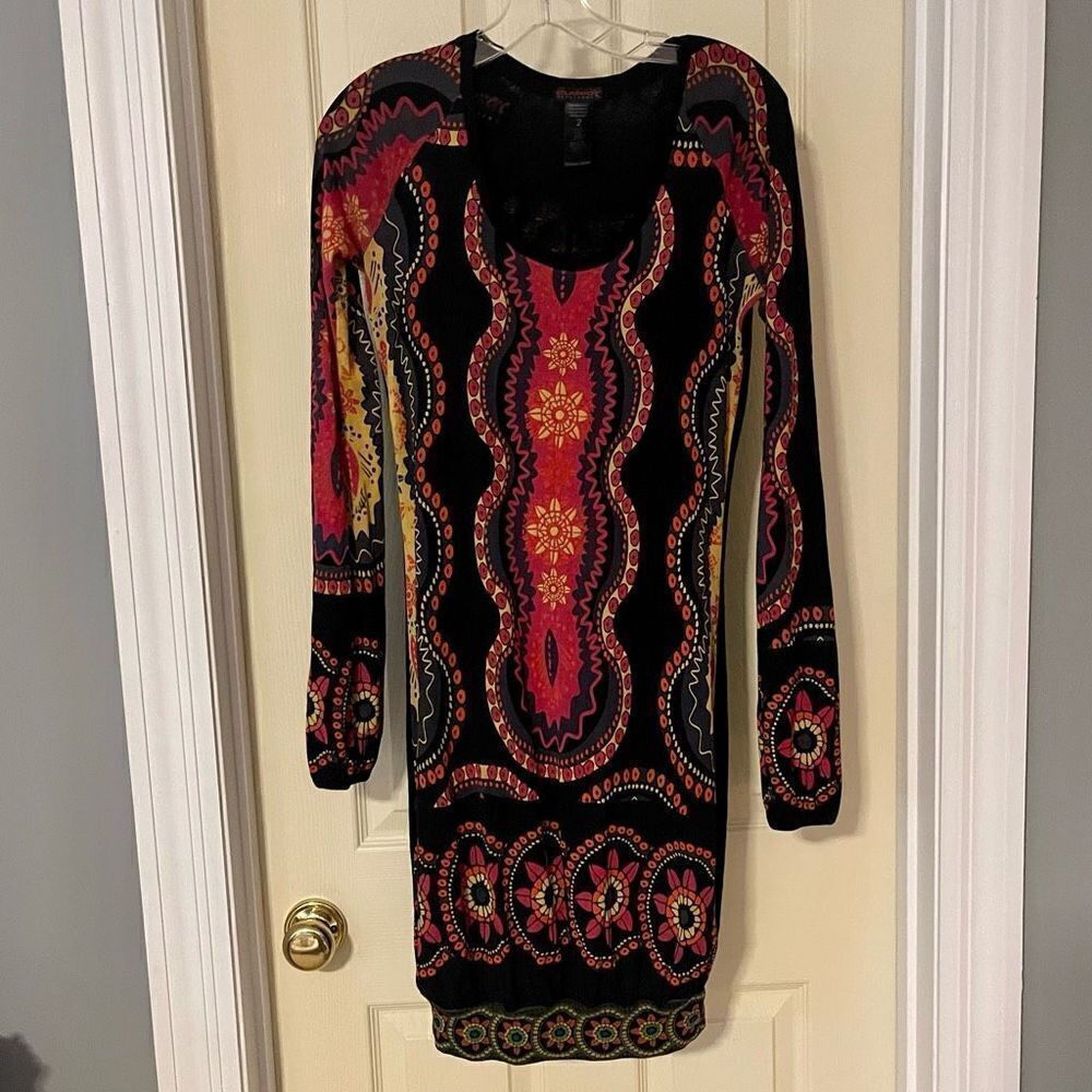Custo Barcelona Arizona motif dress